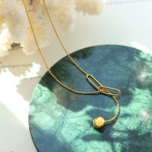 18k Gold Plated Mismatched Necklaces